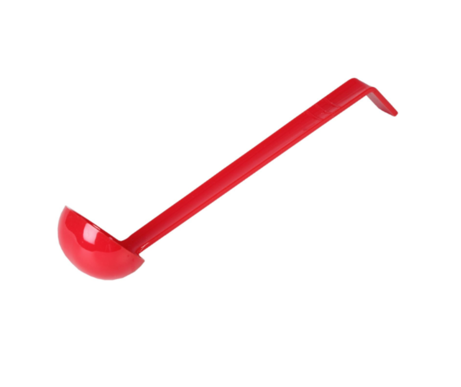 Concasse MCCPOL01R Salad Dressing Ladle β 1 oz, brown