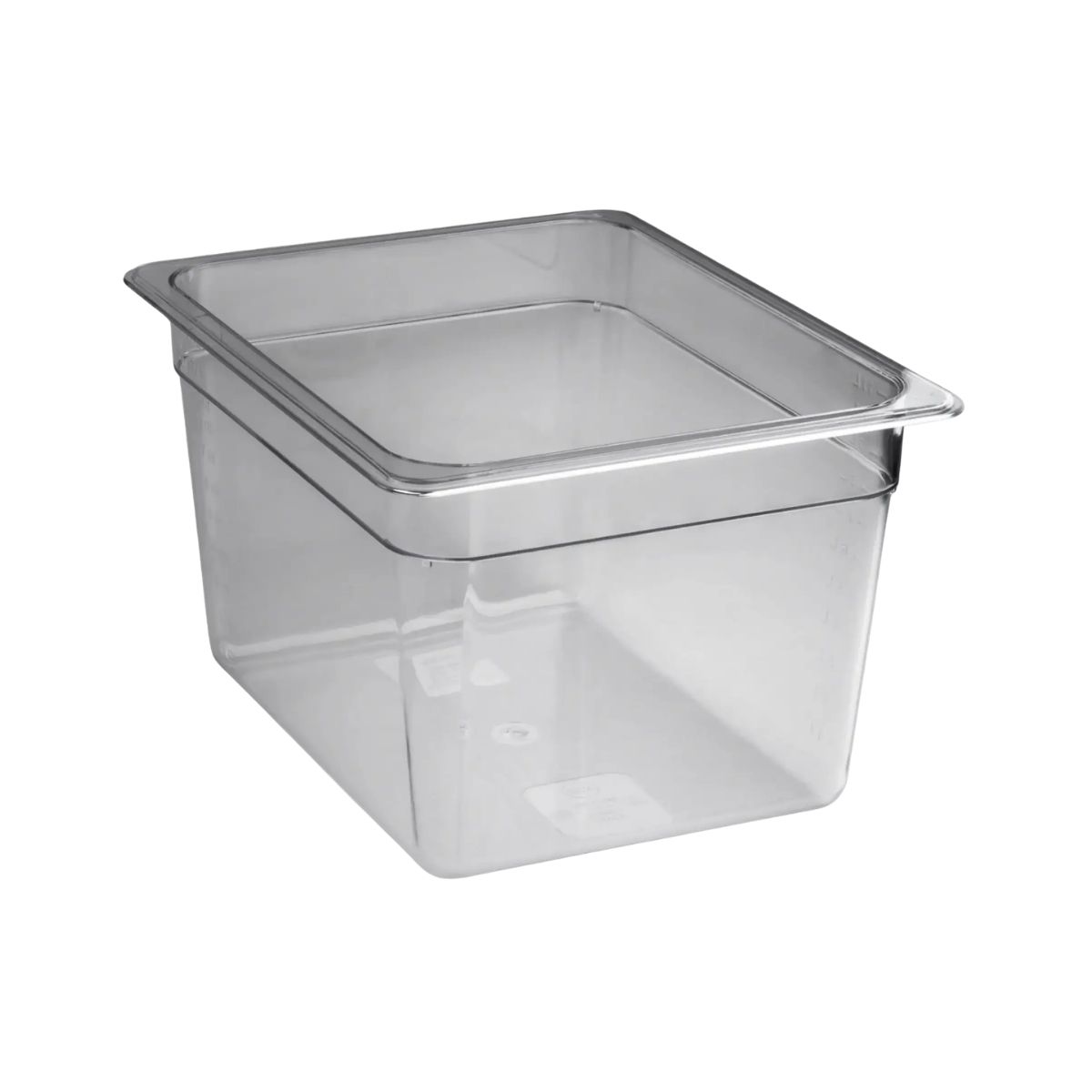 Concasse MCIP1220 Half Size Food Table Pan — 1/2 size, clear