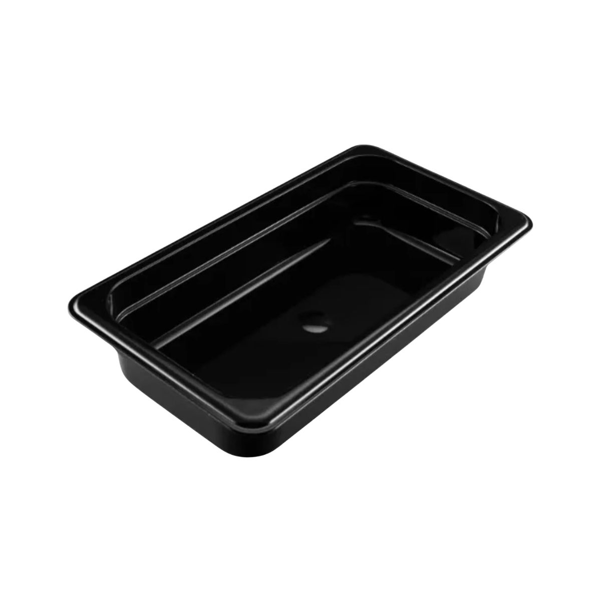 Concasse MCIP1306N Plastic Food Pan β 1/3 size, black