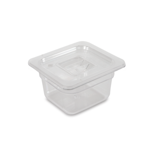 Concasse MCIP1606 Sixth Size Food Table Pan β 1/6 size, clear