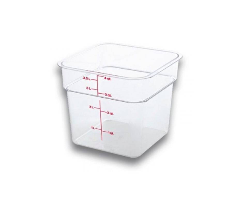 Concasse MCRC3500 Square Storage Container β 4 liters