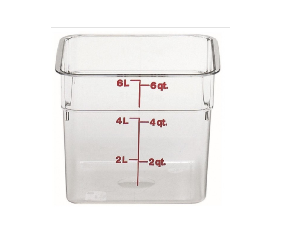 Concasse MCRC5500 Square Storage Container β 6 liters