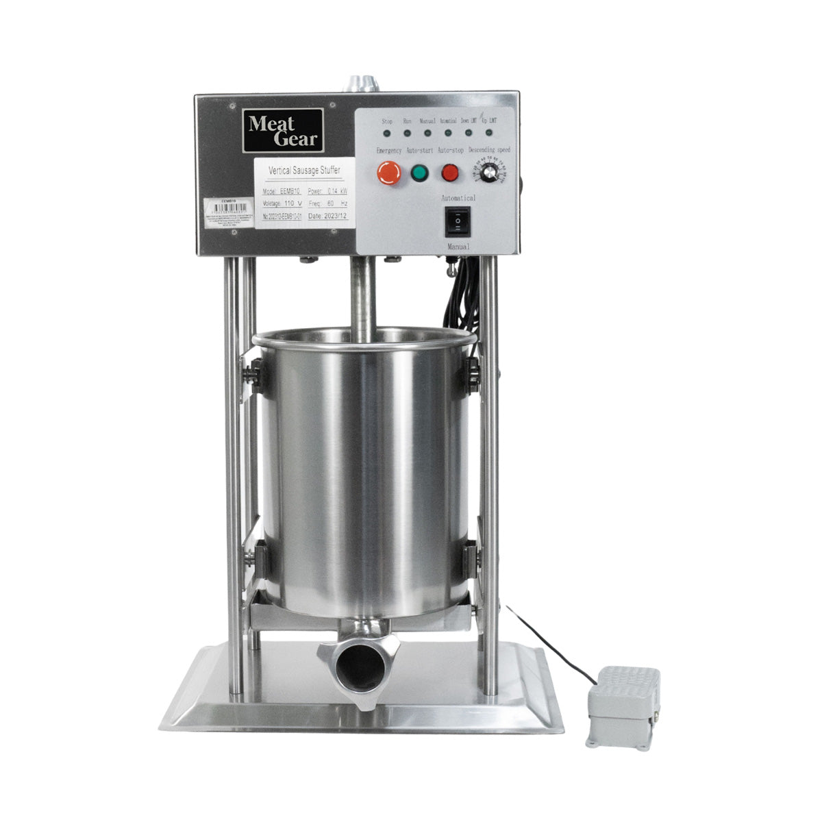 Concasse SAMIXELE Sausage Stuffer