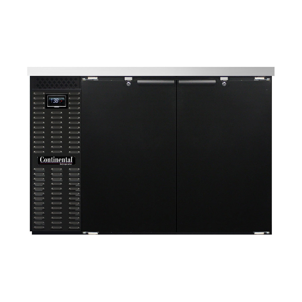 Continental Refrigerator BB50N 50-Inch Back Bar Refrigerator β 2 Doors