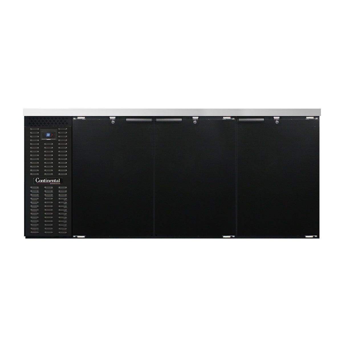 Continental Refrigerator BB79SN 79-Inch Back Bar Refrigerator — 3 Doors