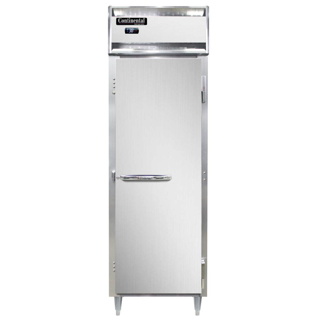 Continental Refrigerator D1RN 26-Inch Reach-In Refrigerator — 1 Doors, Stainless Steel Front