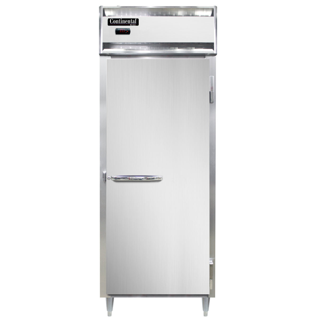 Continental Refrigerator DL1WE-PT 28.5-Inch Pass-Thru Heated Holding Cabinet — 2 Doors, Stainless Steel Front