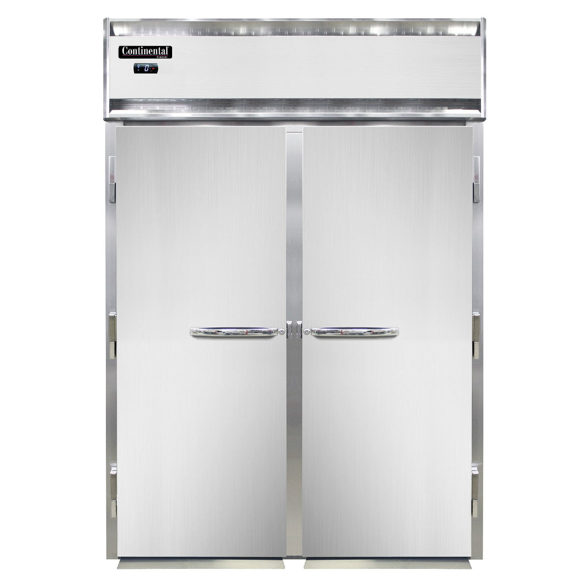 Continental Refrigerator D2FINSSE 68.5-Inch Roll-In Freezer — 2 Doors, Stainless Steel Exterior