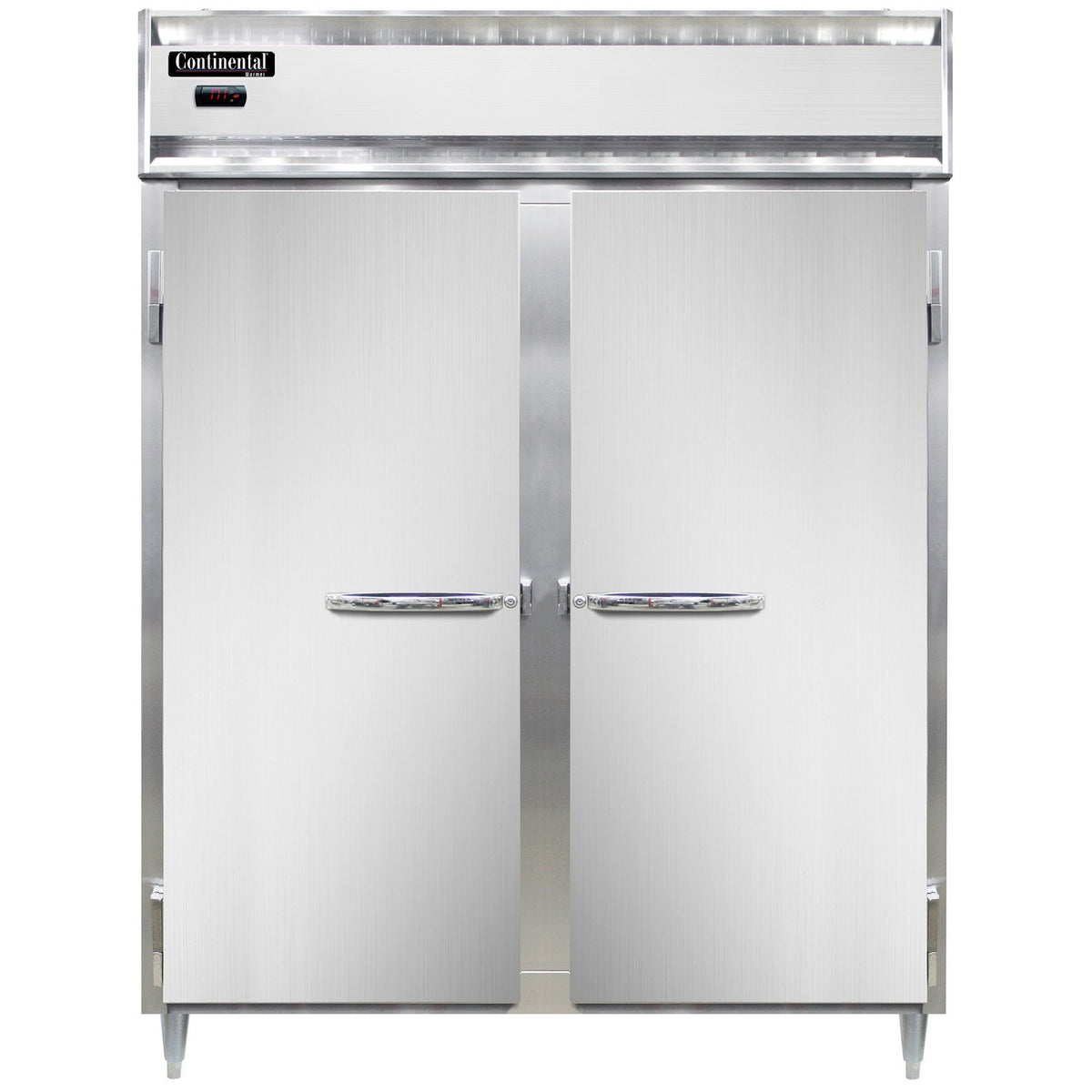 Continental Refrigerator DL2WE-SA 57-Inch Heated Holding Cabinet — 2 Doors, Stainless Steel Exterior