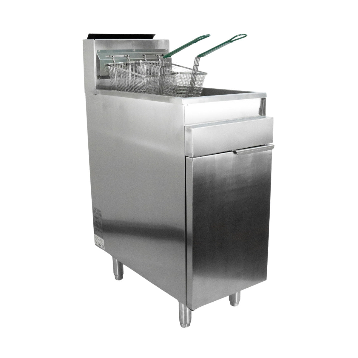 Concasse EFREF2X20 Gas Deep Fryer