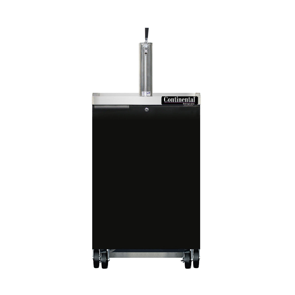 Continental Refrigerator KC24N 24.125-Inch Keg Cooler & Beer Dispenser β 1 Doors