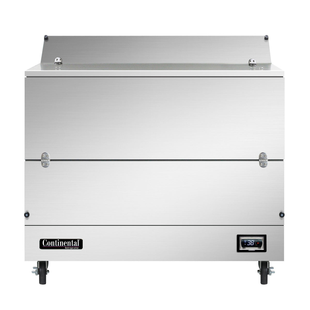 Continental Refrigerator MC4NSSS 49-Inch Milk Cooler — Stainless Steel Exterior
