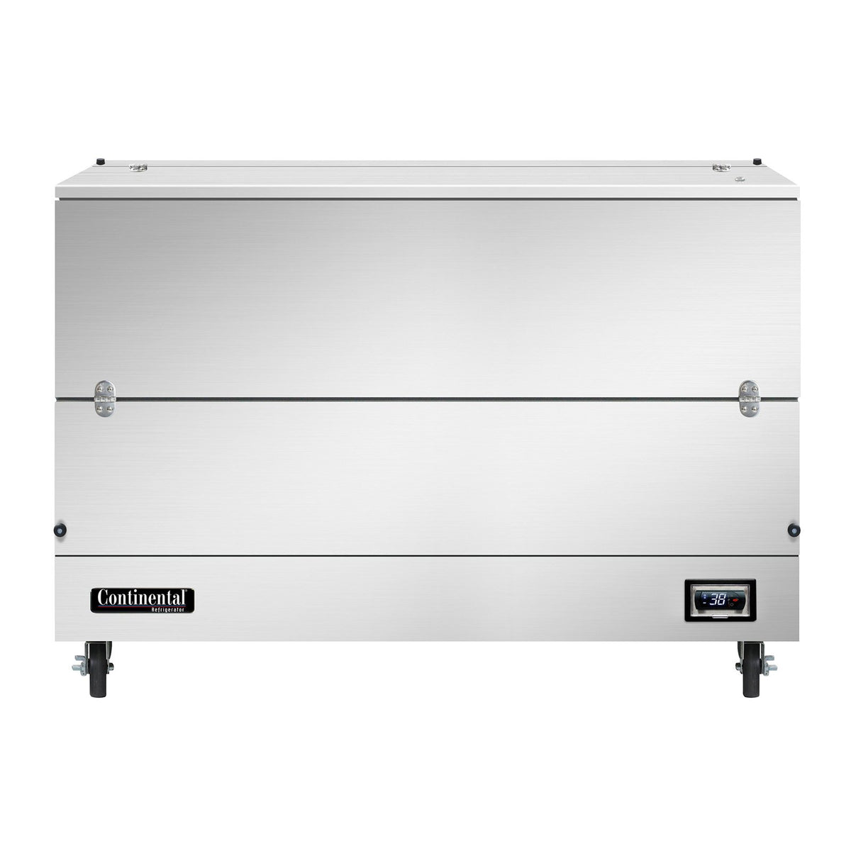 Continental Refrigerator MC5NSSSCW 58-Inch Milk Cooler — Stainless Steel Exterior