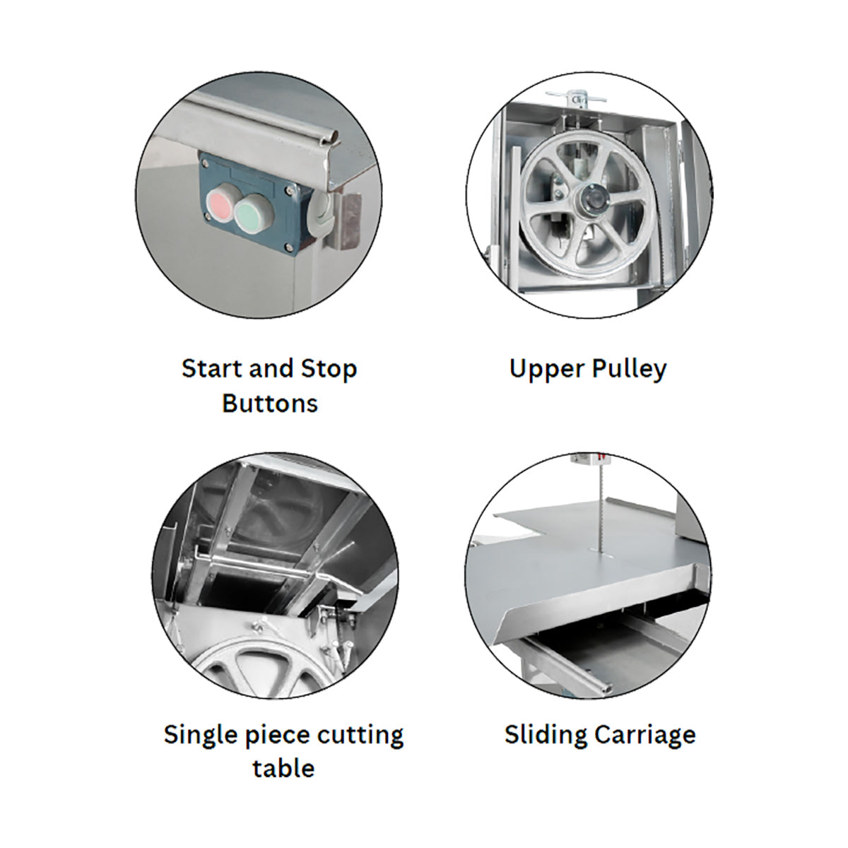 Concasse SIE295AIHER Electric Meat & Bone Saw