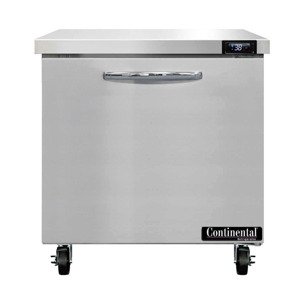 Continental Refrigerator SW32N 32-Inch Worktop Refrigerator — 1 Doors, Stainless Steel Front