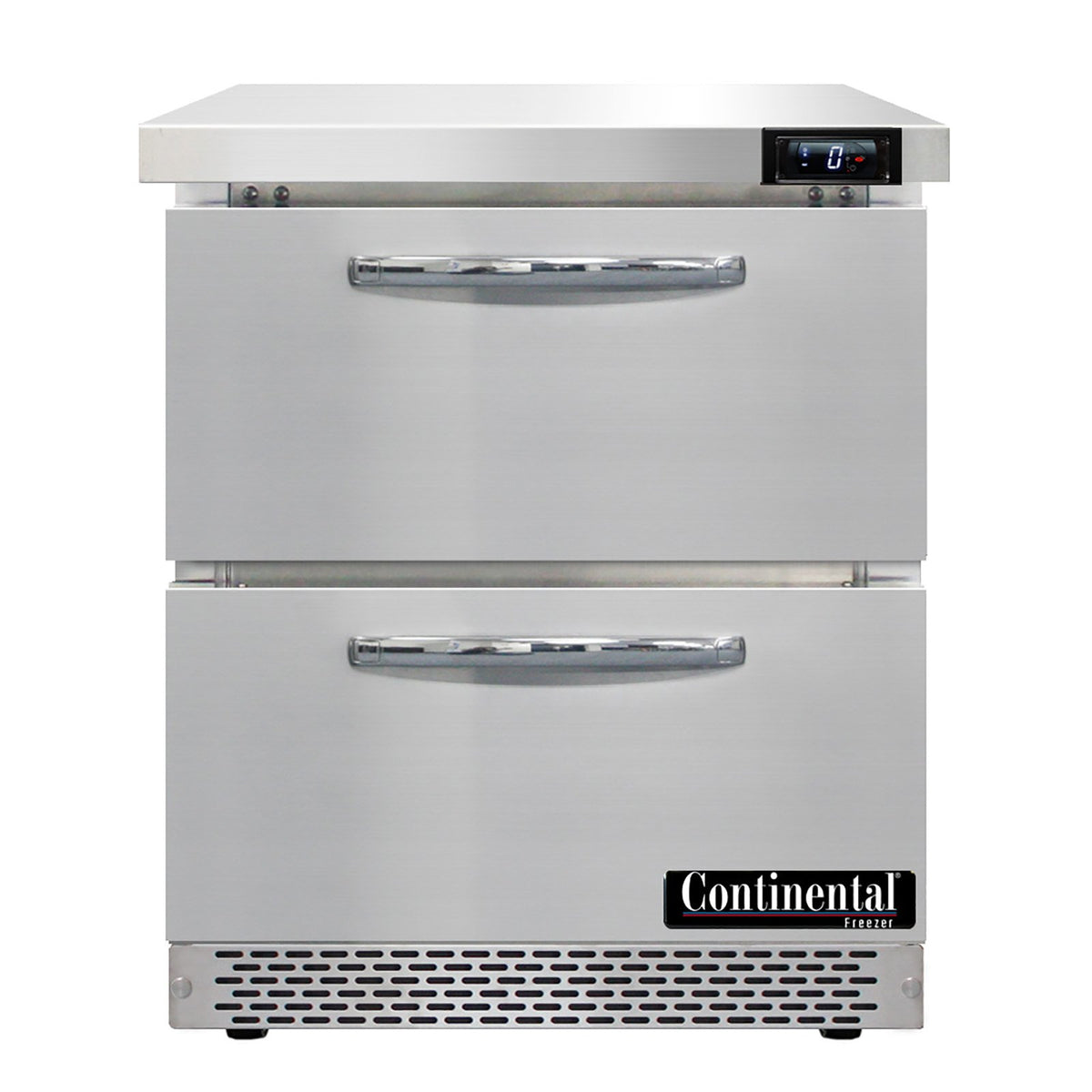 Continental Refrigerator SWF27N-FB-D 27.5-Inch Worktop Freezer β 2 Drawers, Stainless Steel Front