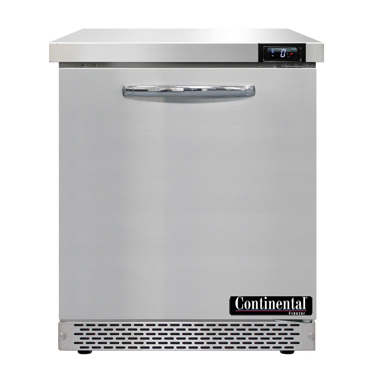 Continental Refrigerator SWF27N-FB 27.5-Inch Worktop Freezer — 1 Doors, Stainless Steel Front