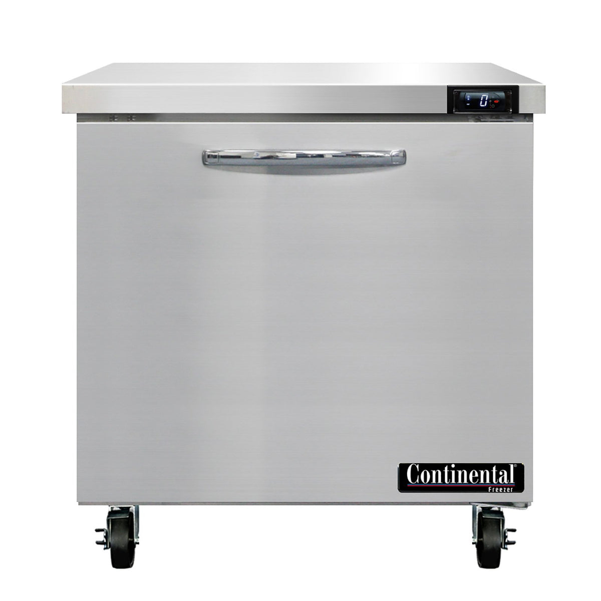 Continental Refrigerator SWF32N 32-Inch Worktop Freezer — 1 Doors, Stainless Steel Front