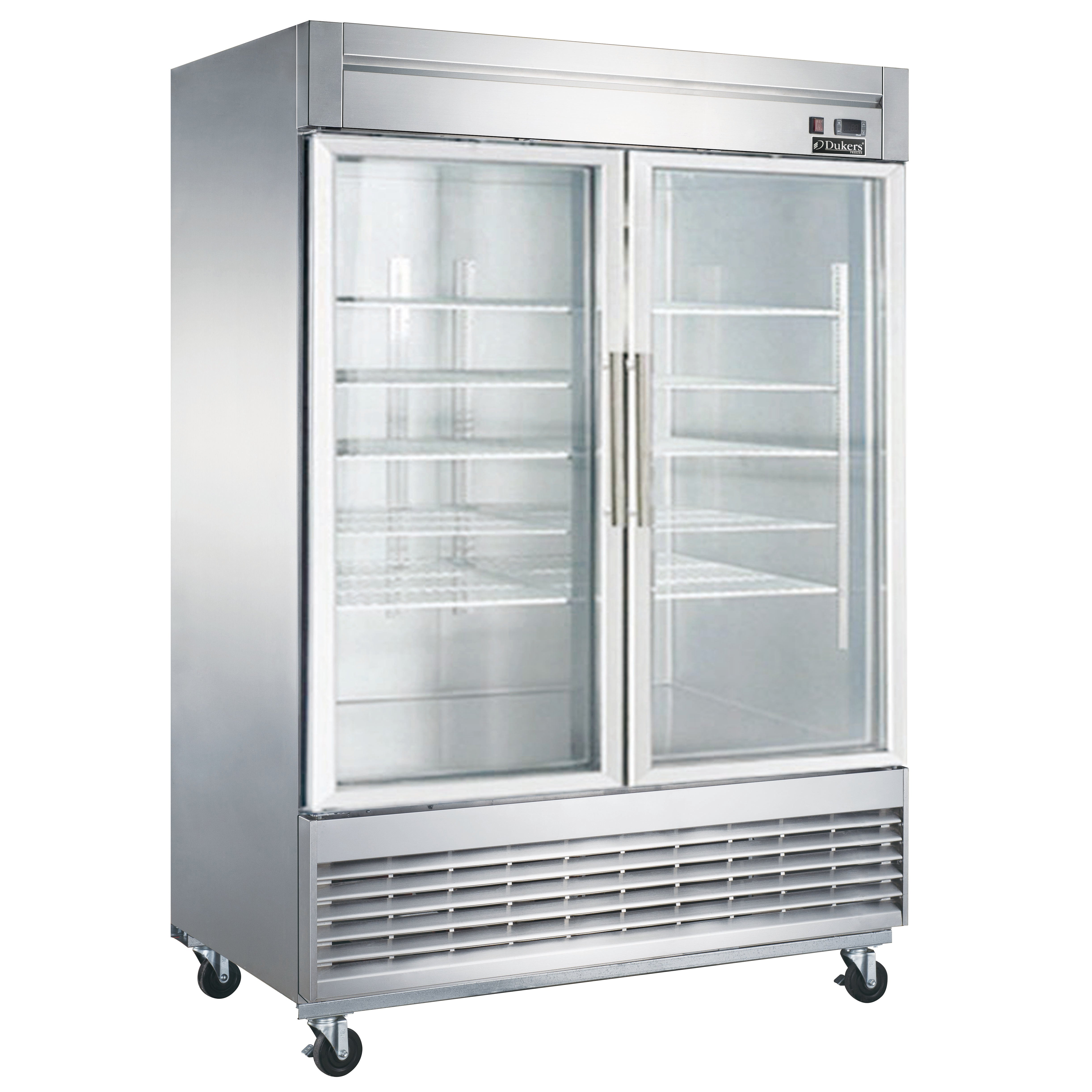 Dukers D55F-GS2 Two Glass Door Freezer