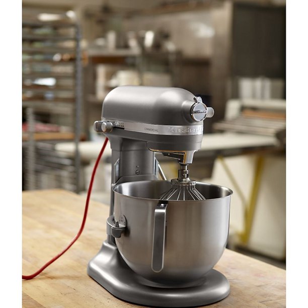 KitchenAid KSM8990DP 8 Qt KitchenAid® Countertop Commercial Stand Mixer - Pewter