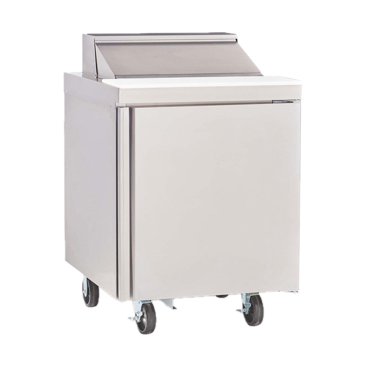 Delfield 4427NP-8 27.13-Inch Sandwich & Salad Prep Table β 8 Pans, 1 door