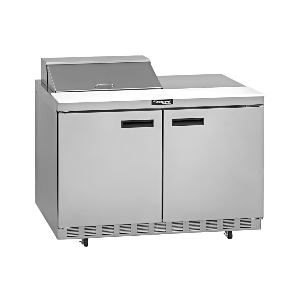 Delfield 4464NP-12M 64.13-Inch Sandwich & Salad Prep Table β 12 Pans, 2 doors