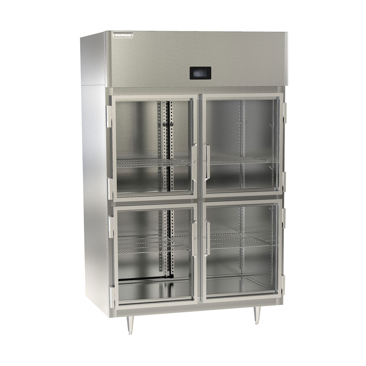 Delfield DSLF2-GH 51.89-Inch Reach-In Glass Door Freezer β 4 Doors