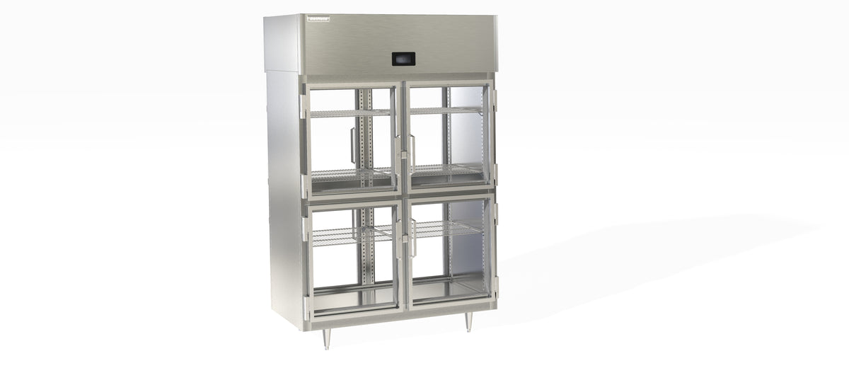Delfield DSLHPT2-GH 51.89-Inch Pass-Thru Heated Holding Cabinet — 8 Doors