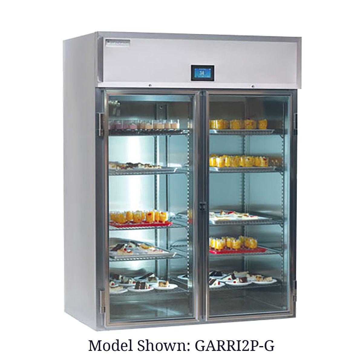 Delfield GARRI1P-G 34-Inch Roll-In Glass Door Refrigerator β 1 Door