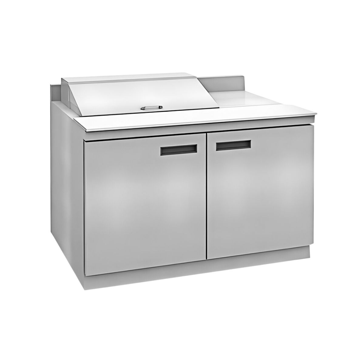 Delfield ST4448NP-12M 48.13-Inch Sandwich & Salad Prep Table — 12 Pans, 2 doors