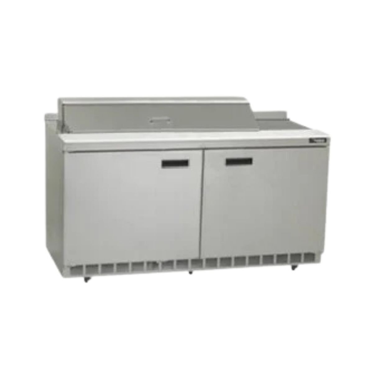 Delfield ST4460NP-12M 60.13-Inch Sandwich & Salad Prep Table — 12 Pans, 2 doors