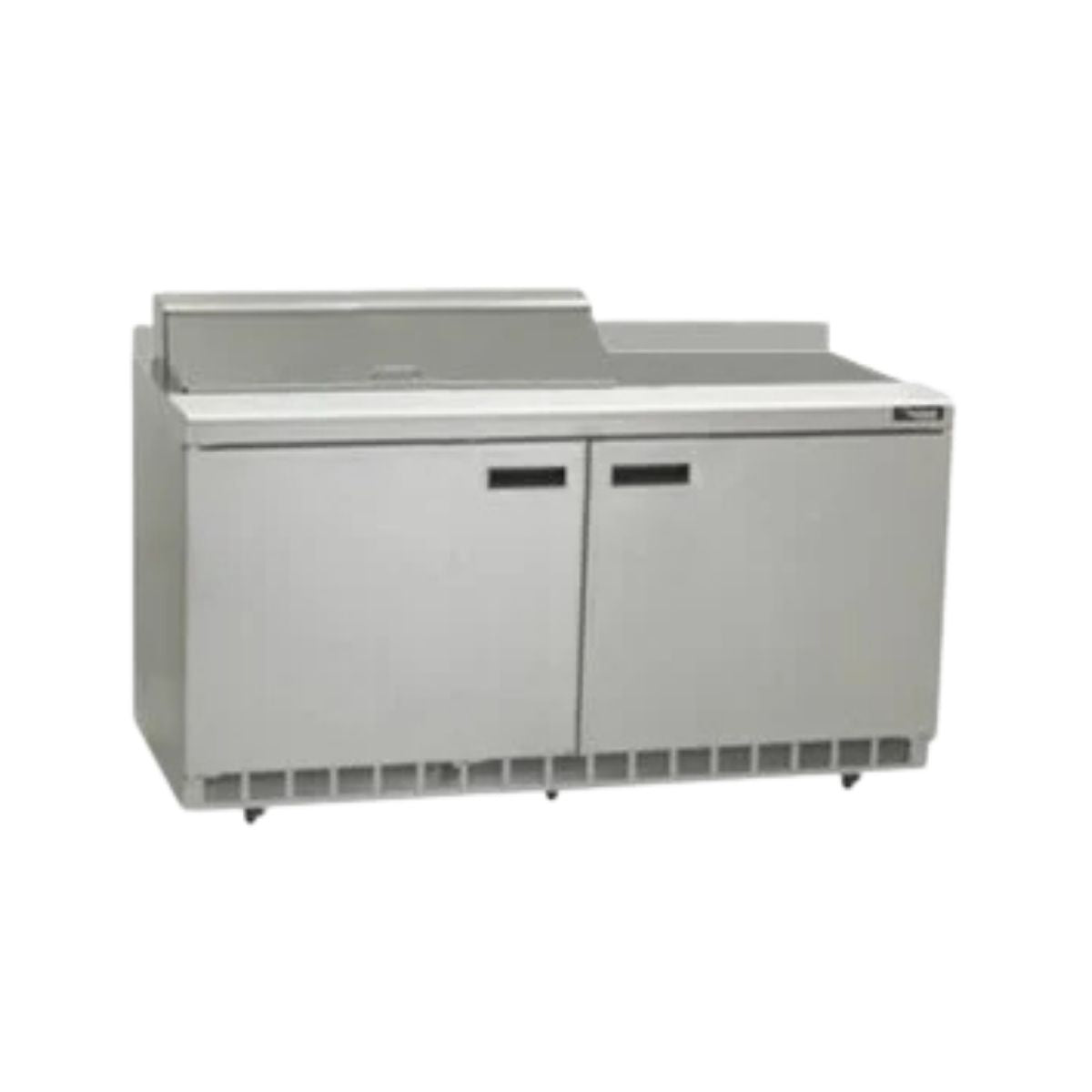 Delfield ST4460NP-8 60.13-Inch Sandwich & Salad Prep Table β 8 Pans, 2 doors