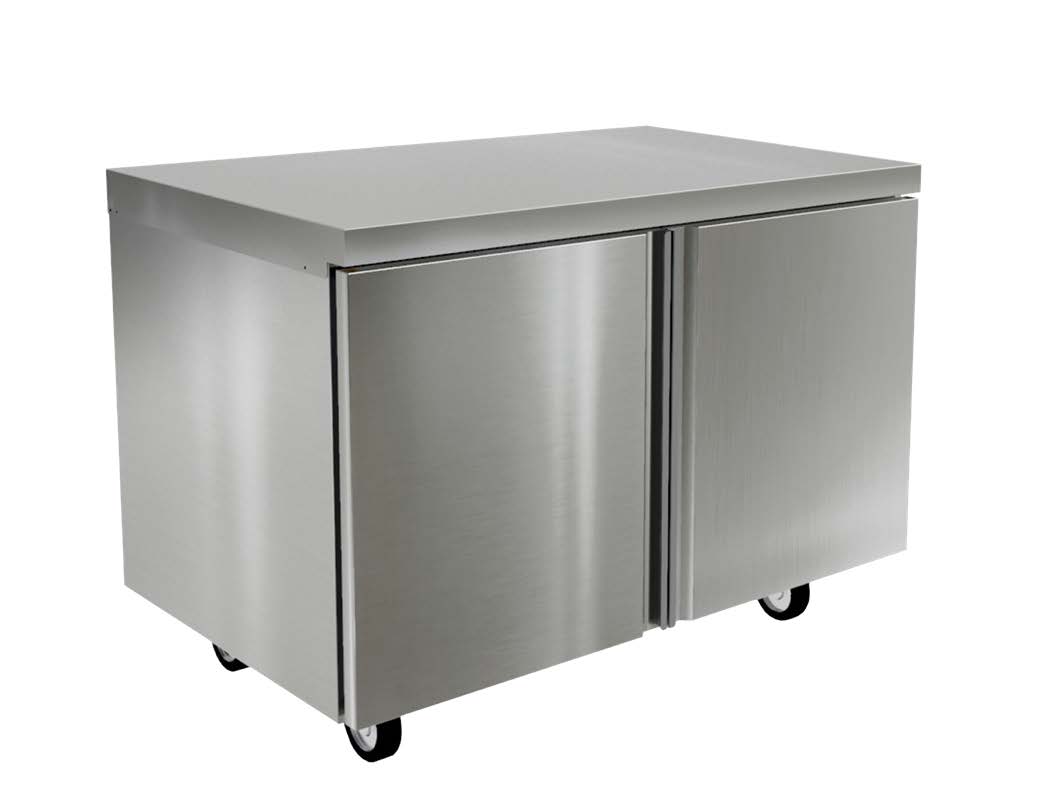 Delfield ST4560NP 60-Inch Commercial Worktop Freezer — 2 doors