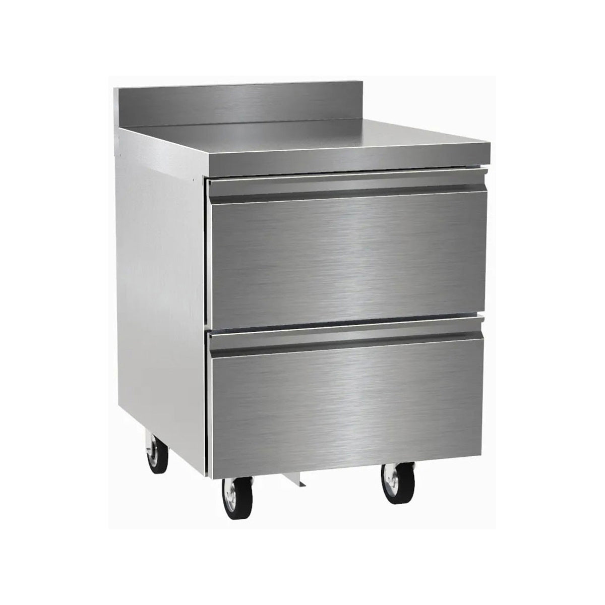 Delfield STD4424NP 24-Inch Commercial Worktop Refrigerator — 2 drawers