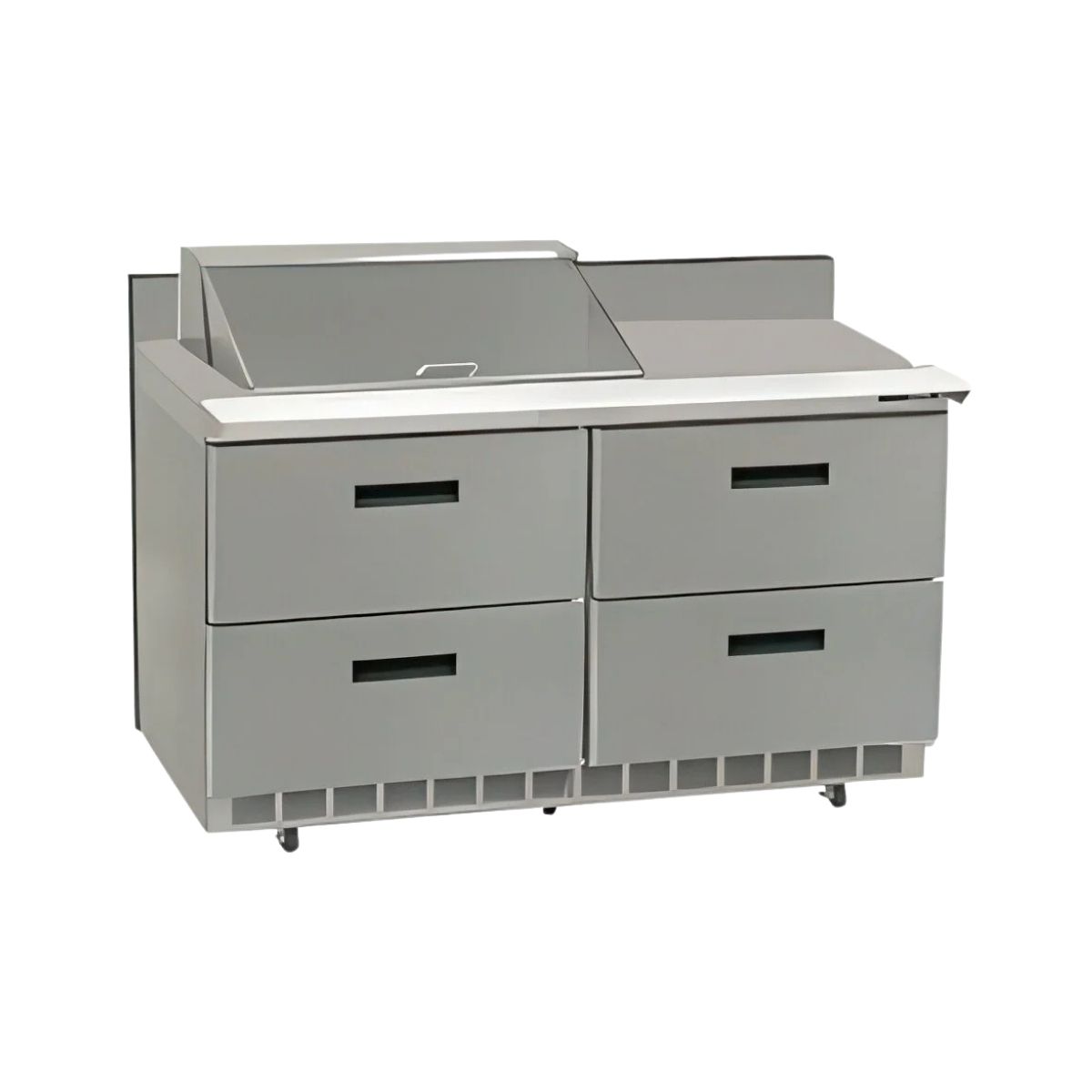 Delfield STD4448NP-8 48.13-Inch Sandwich & Salad Prep Table β 8 Pans, 4 drawers