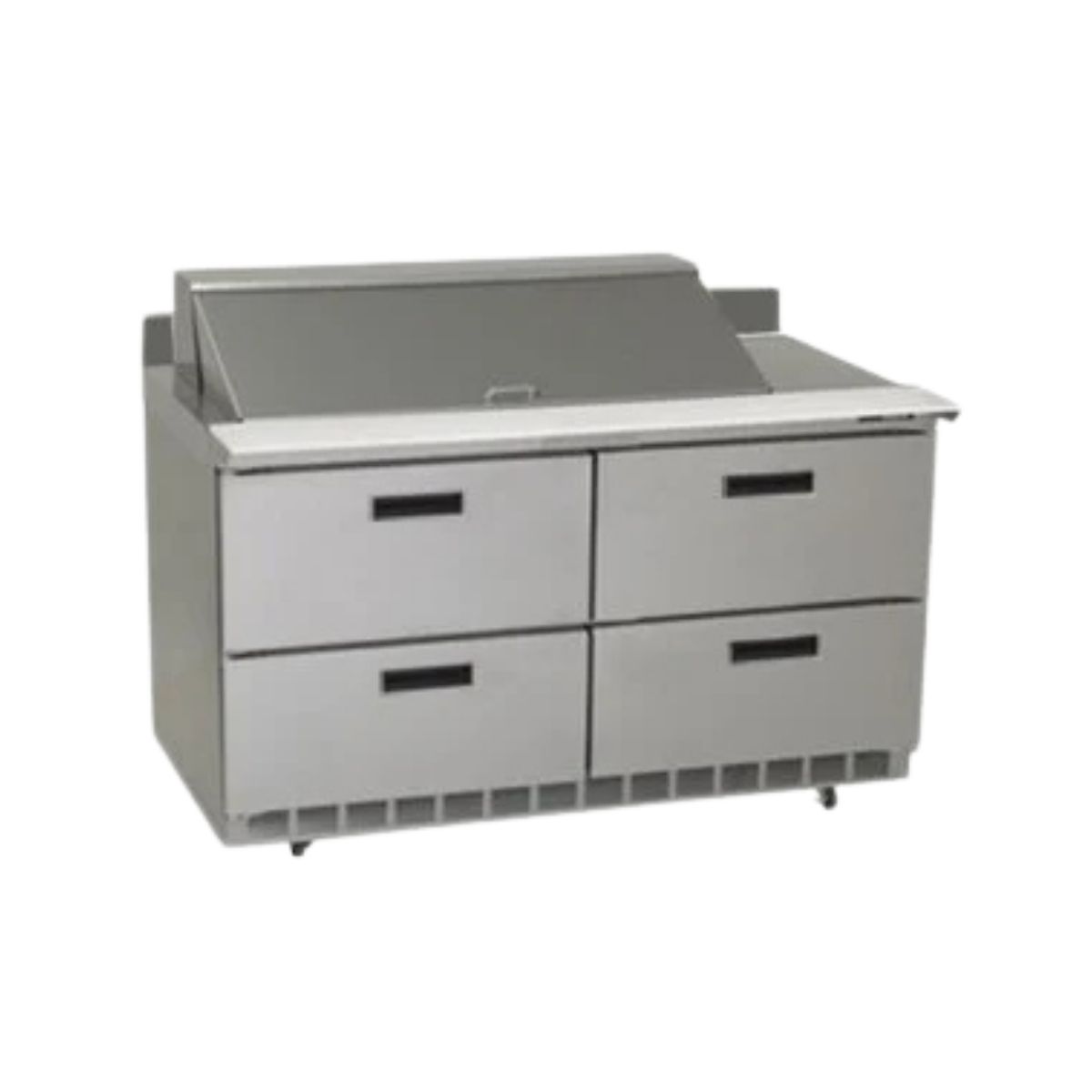 Delfield STD4460NP-18M 60.13-Inch Sandwich & Salad Prep Table β 18 Pans, 4 drawers
