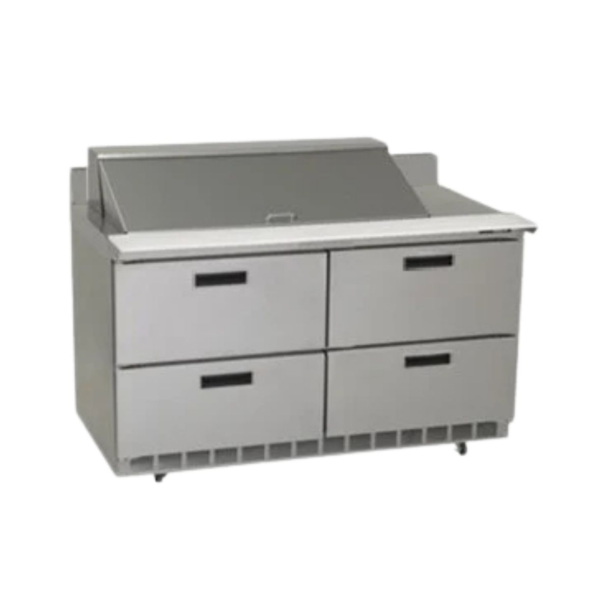 Delfield STD4464NP-18M 64.13-Inch Sandwich & Salad Prep Table β 18 Pans, 4 drawers
