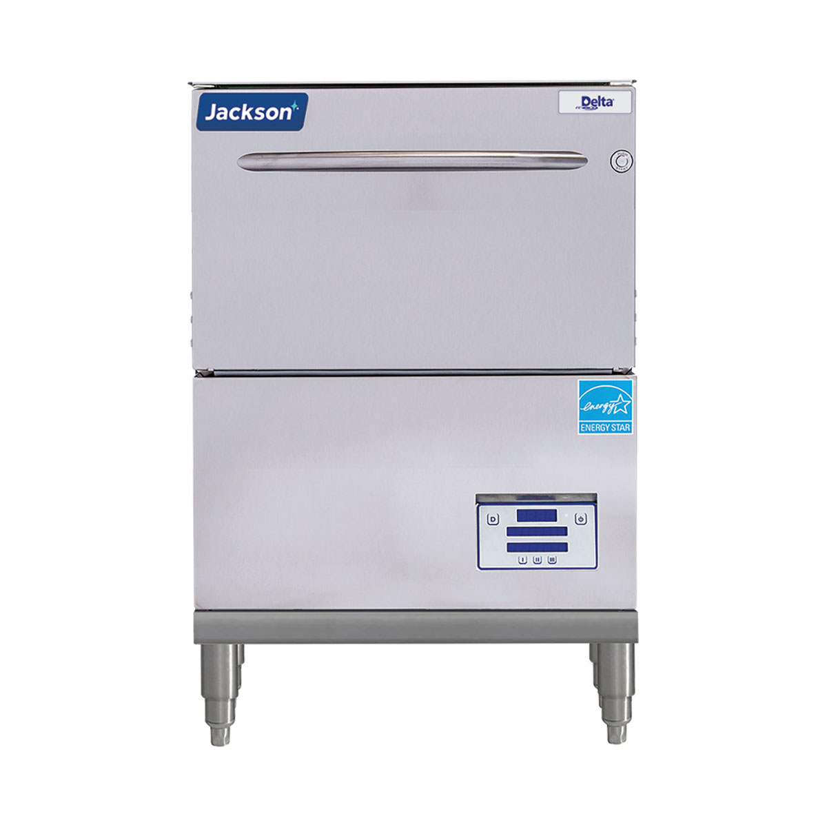 Jackson WWS DELTA HT-E-SEER-S 24" Door Type Undercounter Glasswasher,High Temp - 864 Glass/Hr (8" Legs)