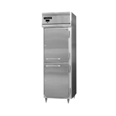 Continental Refrigerator D1RFXNSAHD 36.25-Inch Refrigerator / Freezer — 2 Doors, Stainless Steel Exterior