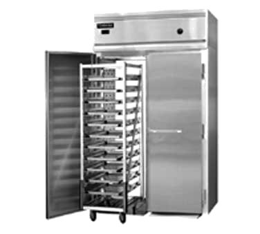 Continental Refrigerator DL2WI-SA-RT 68.5-Inch Roll-Thru Heated Holding Cabinet — 4 Doors, Stainless Steel Exterior
