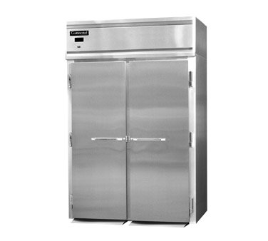Continental Refrigerator DL2WI-SA 68.5-Inch Roll-In Heated Holding Cabinet — 2 doors, Stainless Steel Exterior