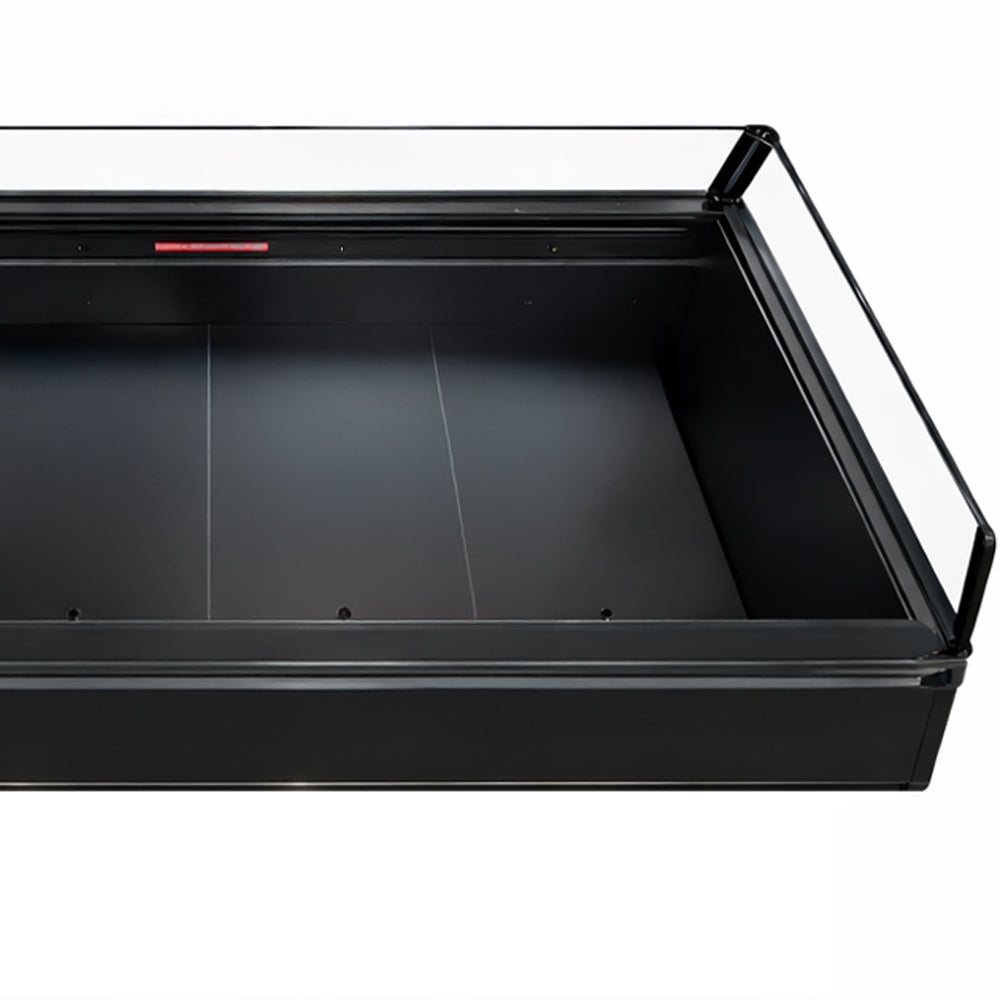 Coldline ISLAND-DT60 62" Open Air Dual Temperature Refrigerator and Freezer Island Merchandiser
