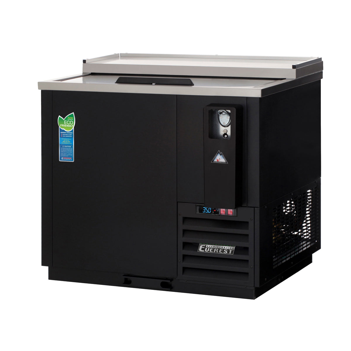 Everest EBC37 37" Horizontal Bottle Cooler, 11.0 cu. ft.