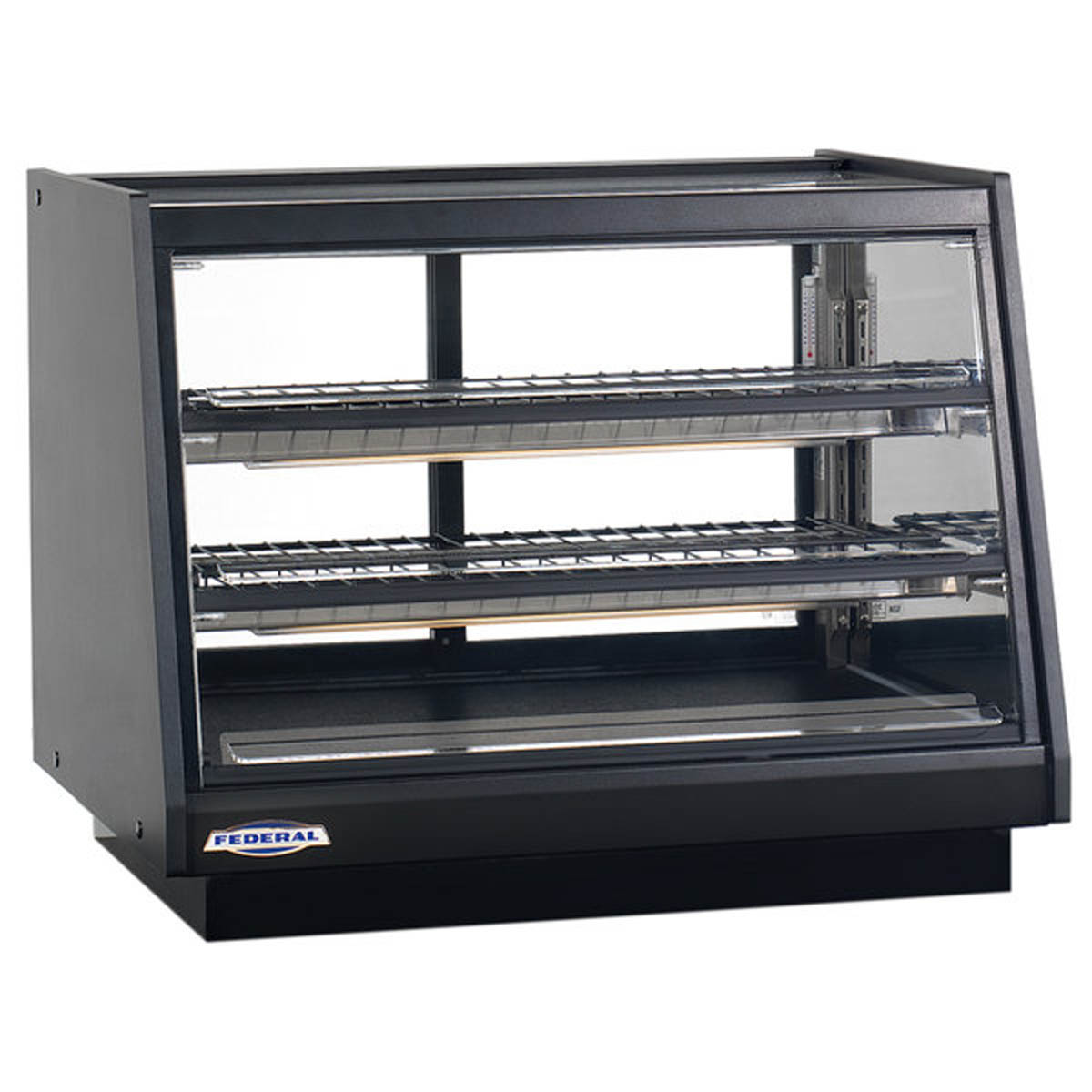 Federal Industries ERR3628 36" Countertop Curved Refrigerated Deli Display Case