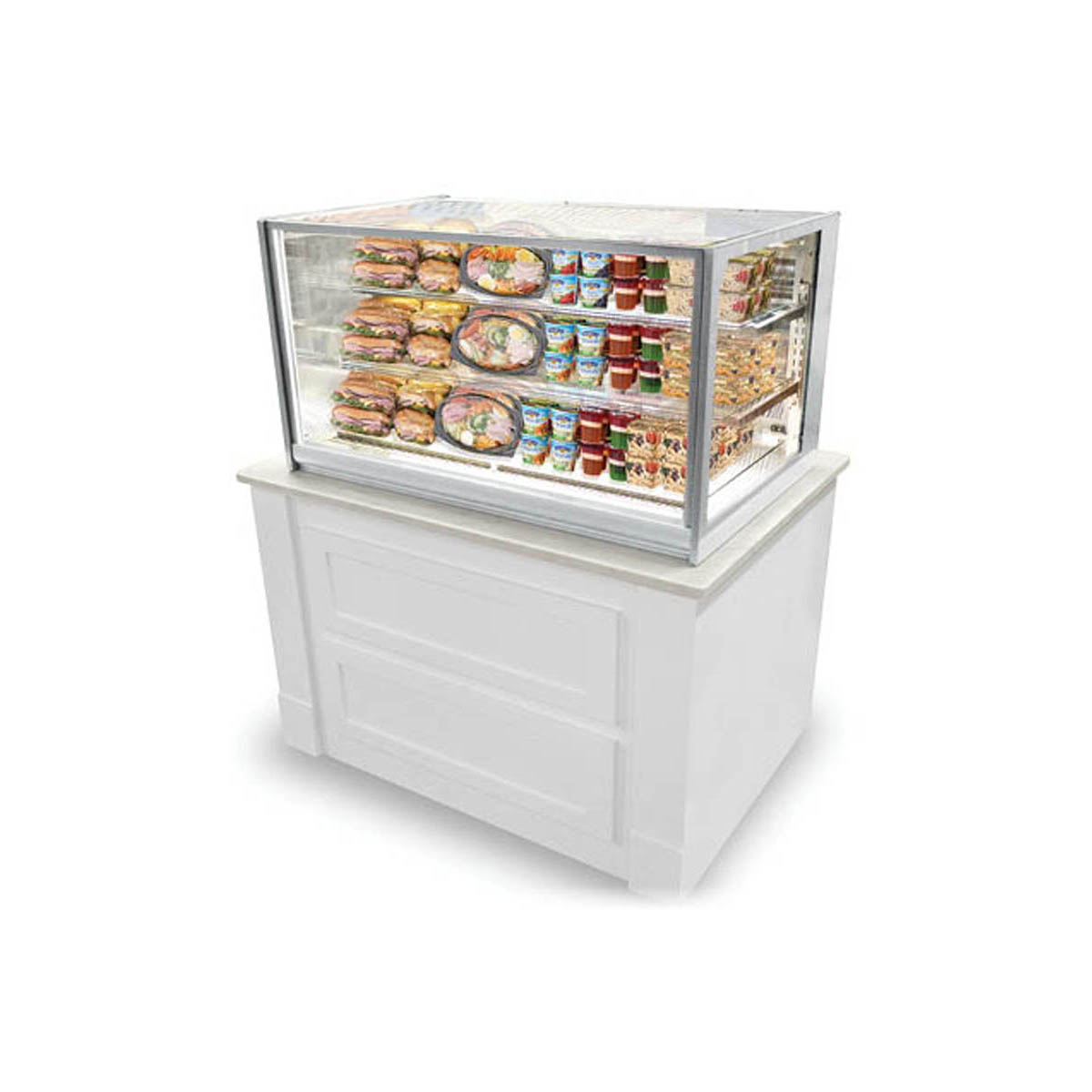 Federal Industries ITR6034 60" Drop In Flat Refrigerated Deli Display Case