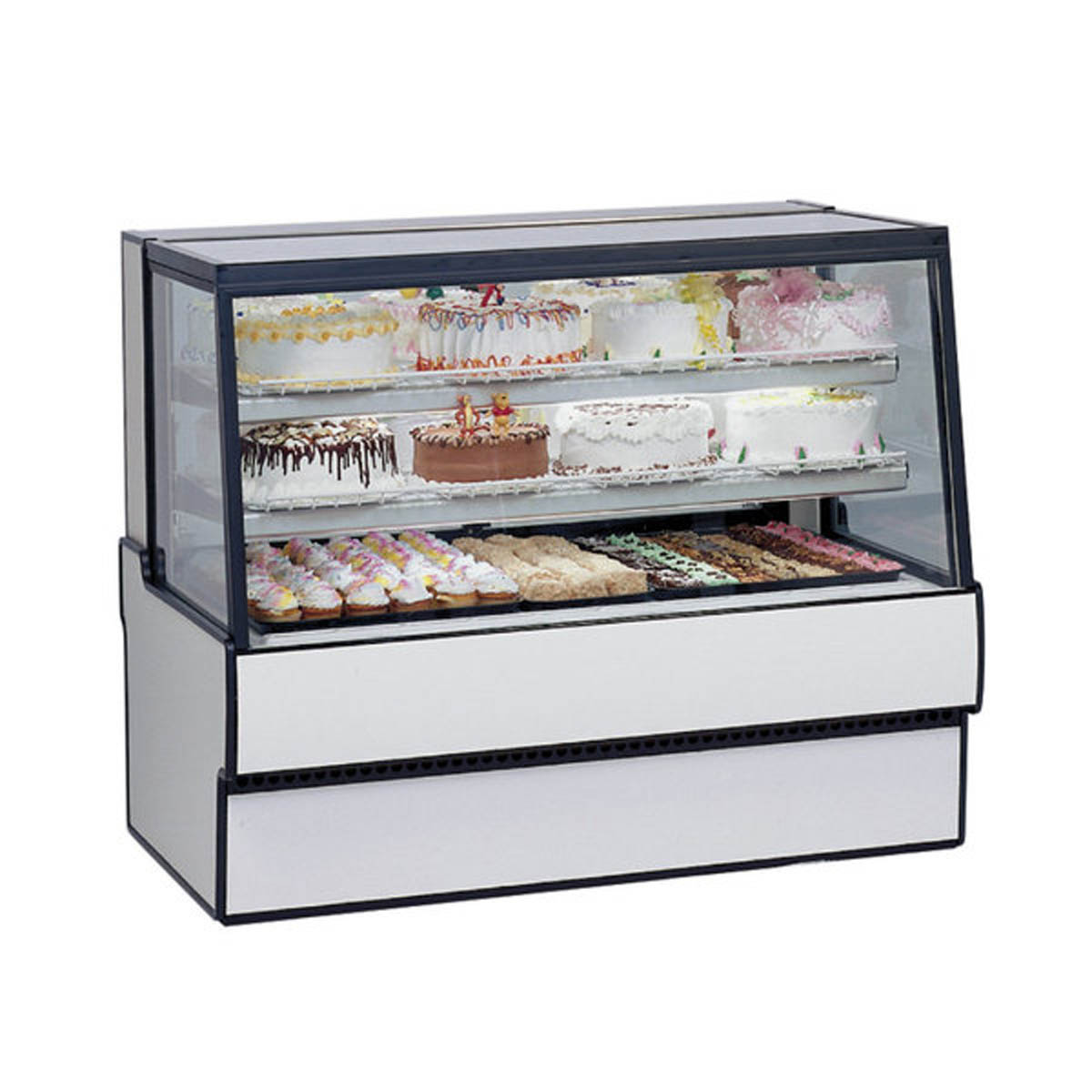 Federal Industries SGD5042 50" 1-Glass Door Bakery Case, LED Light, 2 Shelves
