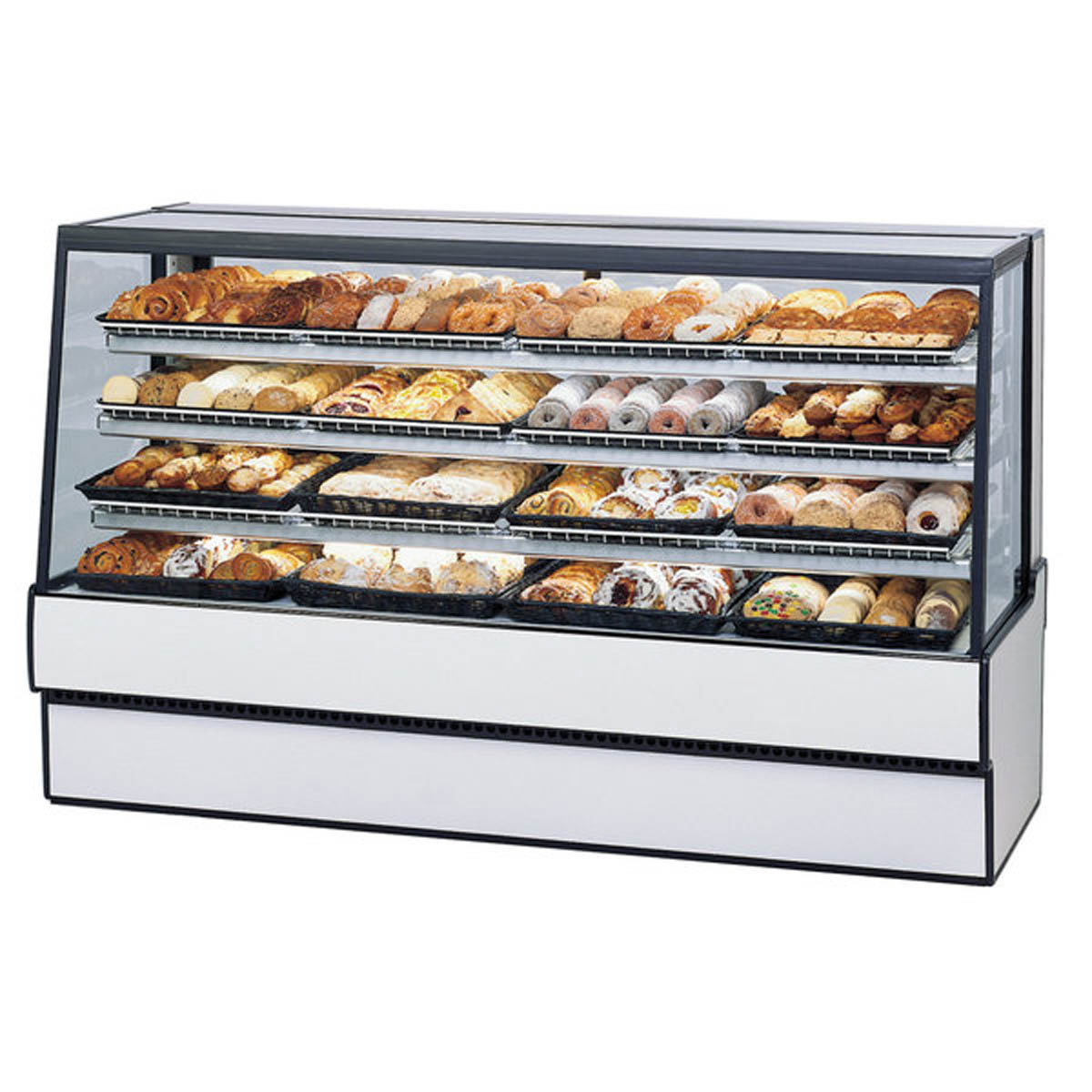 Federal Industries SGD5948 59" 1-Glass Door Bakery Display Case, LED, 3 Shelves, cULus, Made in USA
