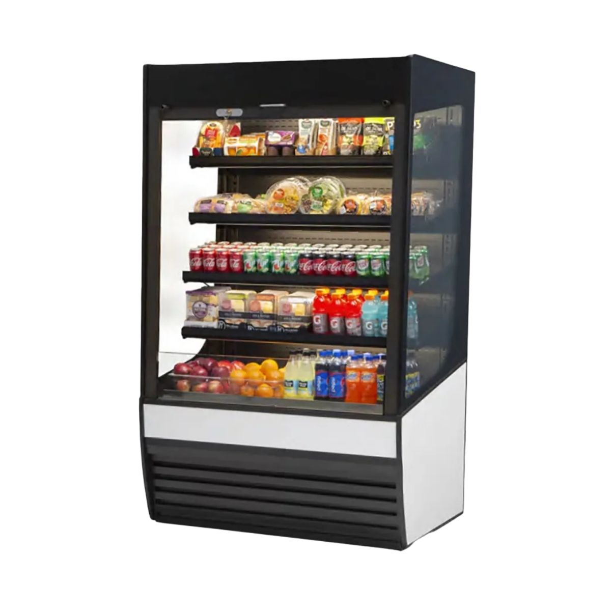 Federal Industries VRSS6078S 59" Vision Series Refrigerated Self-Serve High Profile Merchandiser