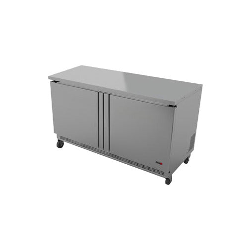 Fagor FUF-48-N 48" 2-Section Undercounter Freezer w/ 2 Doors, 16.7 cu. ft.
