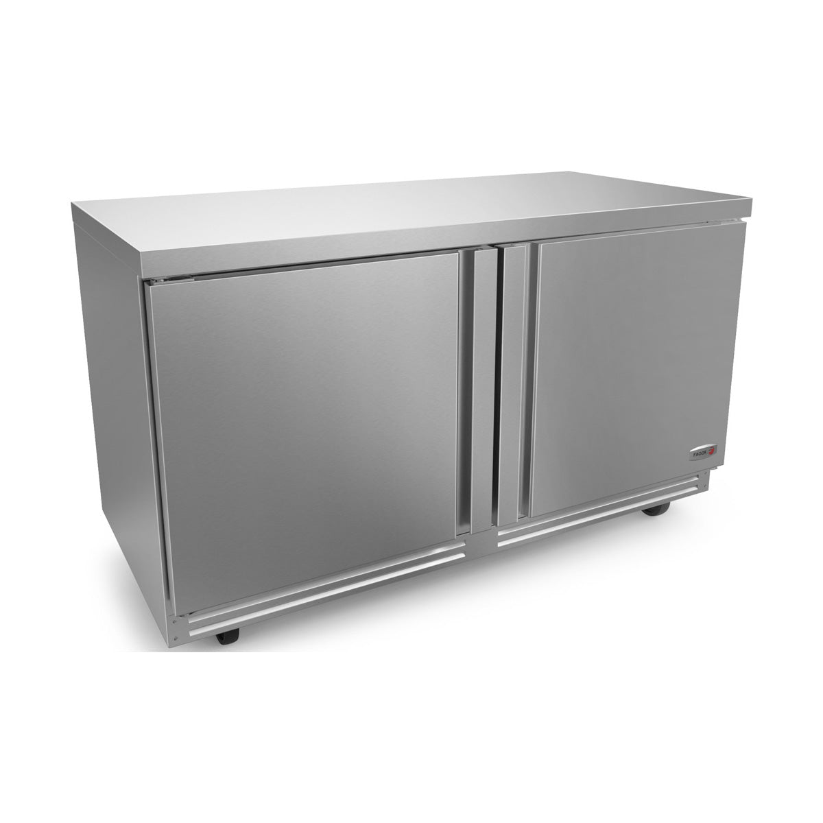 Fagor Refrigeration FUR-60-N 60" Undercounter Refrigerator w/ 2 Doors, 20.6 cu. ft.